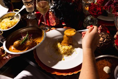 Best Indian restaurant London Mayfair christmas festive dining