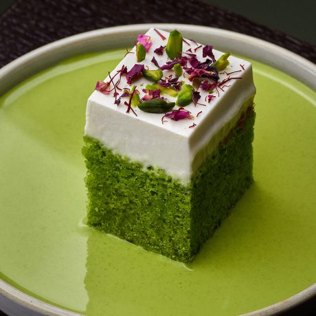 PISTACHIO MILK CAKE