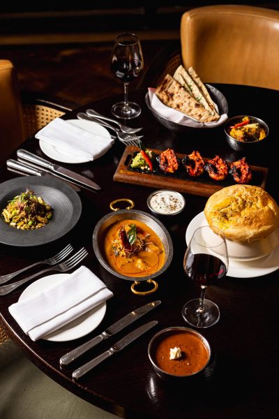 Best Indian restaurant London Mayfair, celebrate at Jamavar with an elegant seven-course tasting menu, with private event space