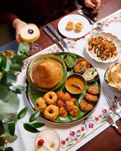 Restaurant New years day Brunch in Downtown Dubai New Years Eve celebration, Jamavar invites you to usher in the Midnight Majesty, an evening of dazzling elegance.