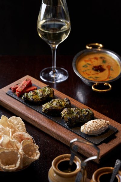 Restaurant Downtown Dubai Valentine's day romantic dining, celebrate love at Jamavar, candlelight dances across the dining room.