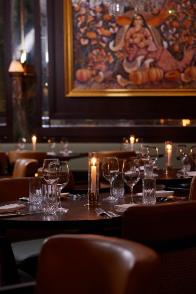 Restaurant Downtown Dubai Valentine's day romantic dining, celebrate love at Jamavar, candlelight dances across the dining room.