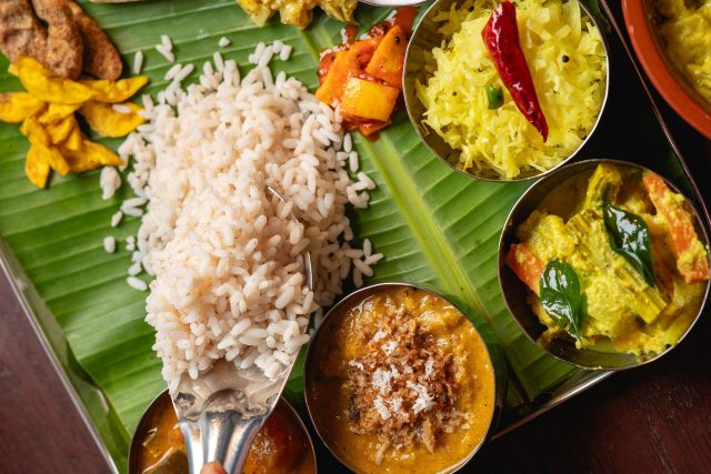 Restaurant Dubai best brunch the weekend Sadhya