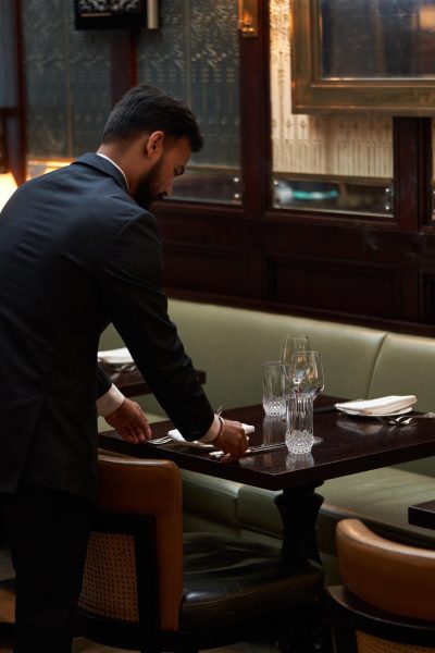 Valentine’s romantic candle lit dining menu at Jamavar Restaurant Berkeley Square Mayfair celebrations, candlelight flickers across the dining room.