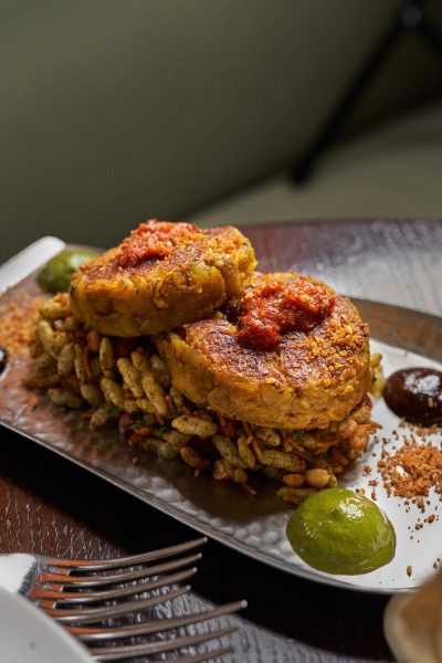 Valentine’s romantic candle lit dining menu at Jamavar Restaurant Berkeley Square Mayfair celebrations, candlelight flickers across the dining room.