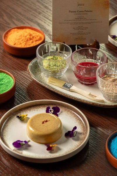 Holi Brunch at Indian restaurant in Downtown Dubai, celebrate the festival of colours with a feast of joy, abundance and indulgence.