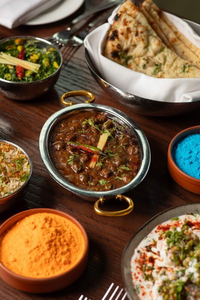 Holi Brunch at Indian restaurant in Downtown Dubai, celebrate the festival of colours with a feast of joy, abundance and indulgence.